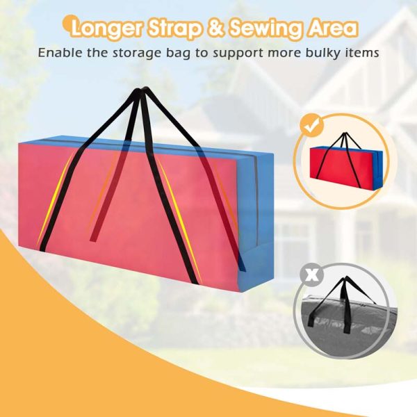 Giant 4-In-A-Row, Jumbo 4-to-Score Giant Game Set with 42 Jumbo Rings & Quick-Release Slider