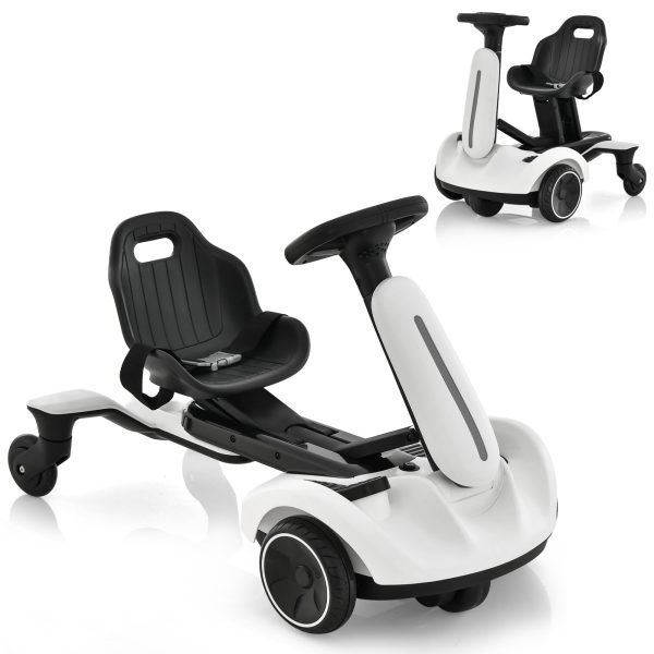 Kids Ride On Drift Car with 360?? Spin & 2 Adjustable Heights , 6V Battery Powered Electric Vehicle Toddler Ride On Car Toy Gift