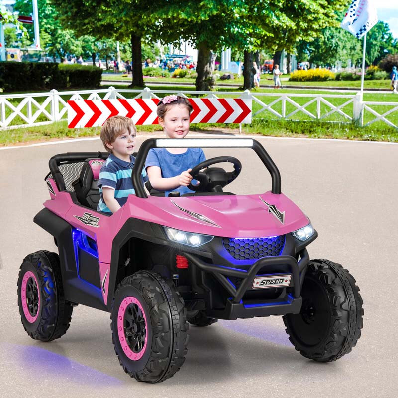 Eletriclife 12V 2-Seater Kids Ride On UTV RC Electric Vehicle Suspension