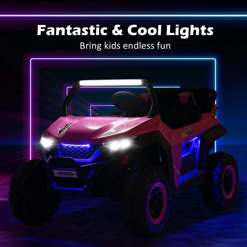 Eletriclife 12V 2-Seater Kids Ride On UTV RC Electric Vehicle Suspension