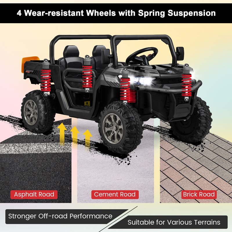 Eletriclife 12V 2 Seater Ride On UTV Dump Truck
