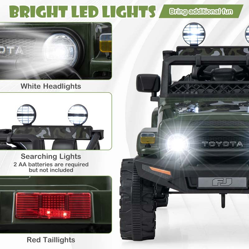 Eletriclife 12V 7Ah Licensed Toyota FJ Cruiser Electric Car with Remote Control