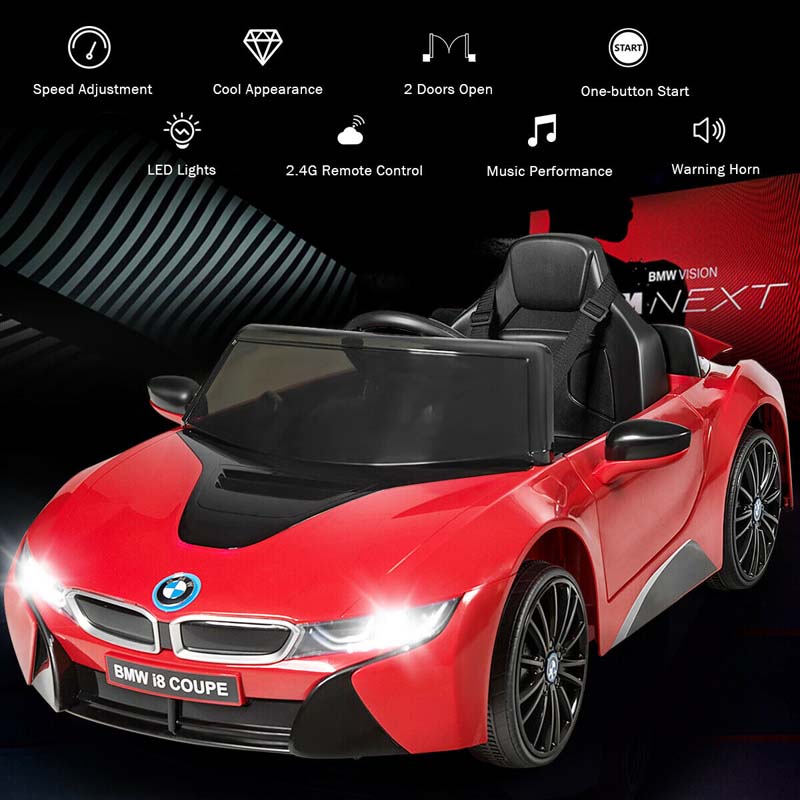 Eletriclife 12V BMW Licensed Kids Ride-On Car with Remote Control