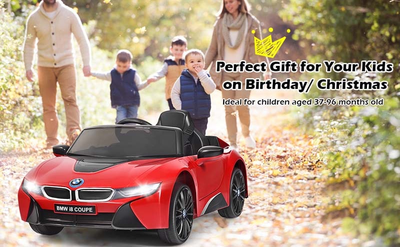 Eletriclife 12V BMW Licensed Kids Ride-On Car with Remote Control
