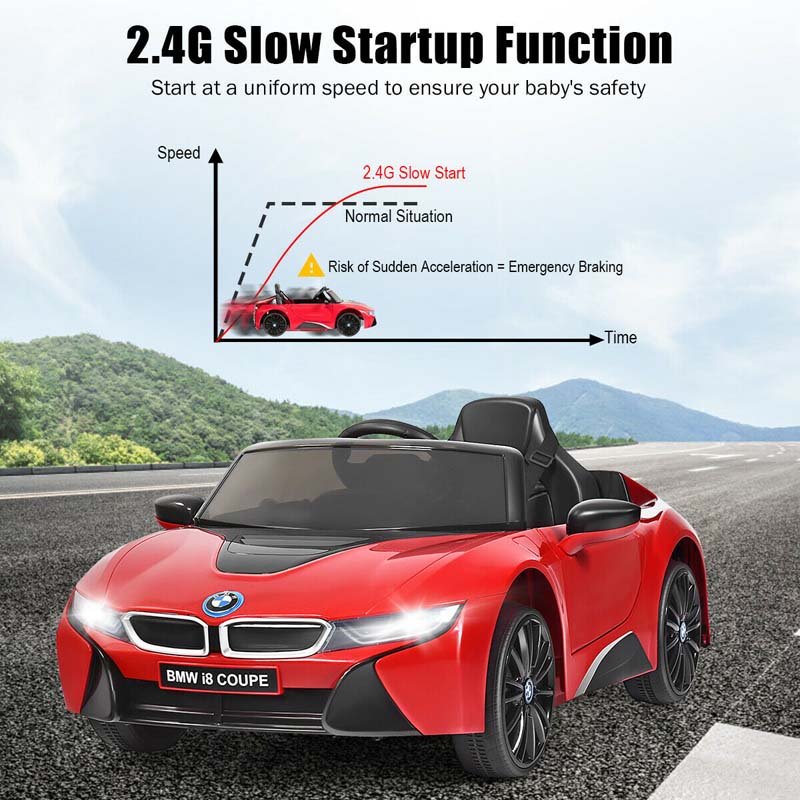 Eletriclife 12V BMW Licensed Kids Ride-On Car with Remote Control