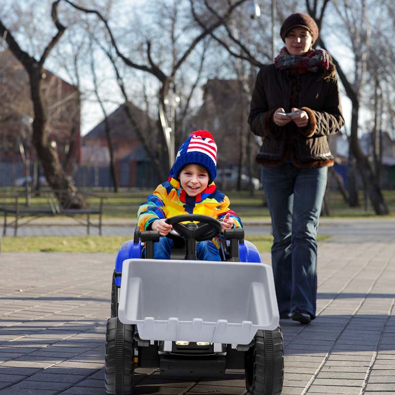 Eletriclife 12V Kids Ride On Excavator Digger Electric Construction Vehicle