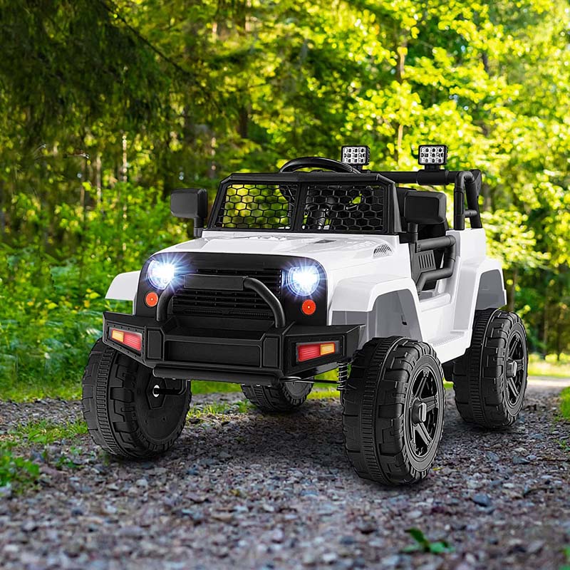Eletriclife 12V Kids Ride On Truck Car with Music and Light