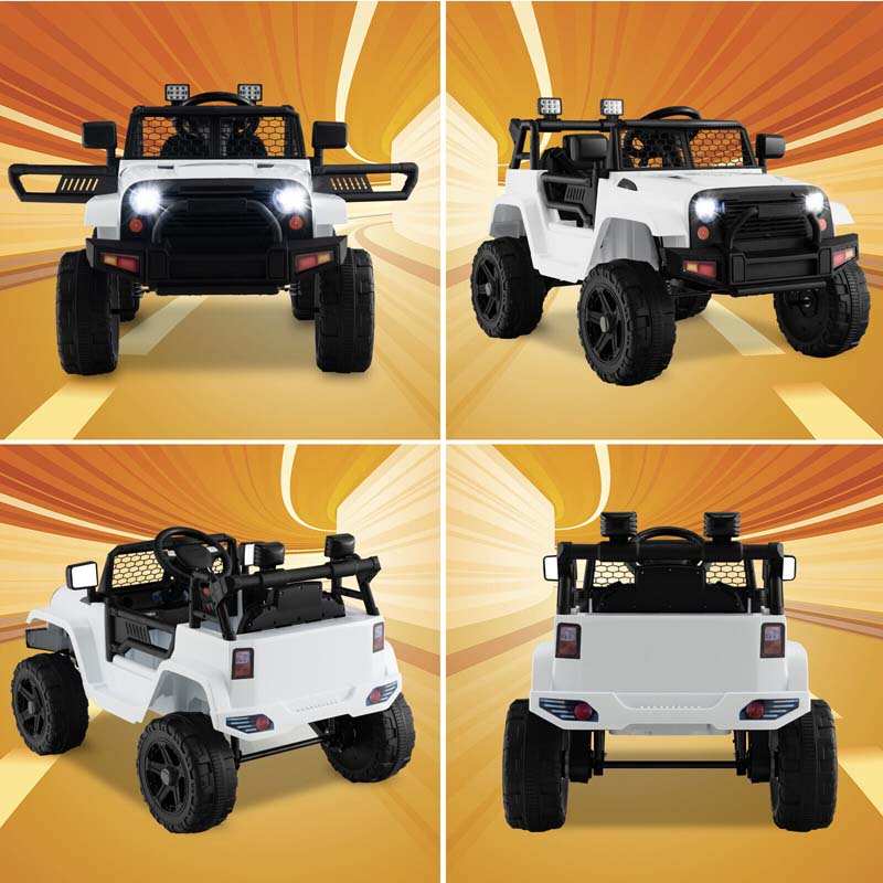 Eletriclife 12V Kids Ride On Truck Car with Music and Light