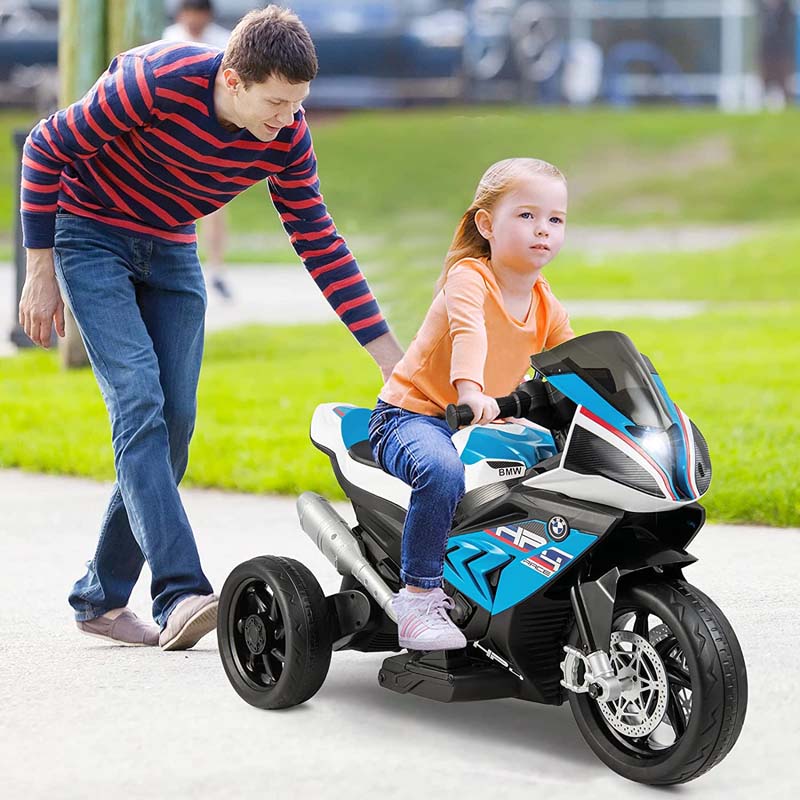 Eletriclife 12V Kids Ride on Motorcycle Licensed BMW 3 Wheels Electric Toy