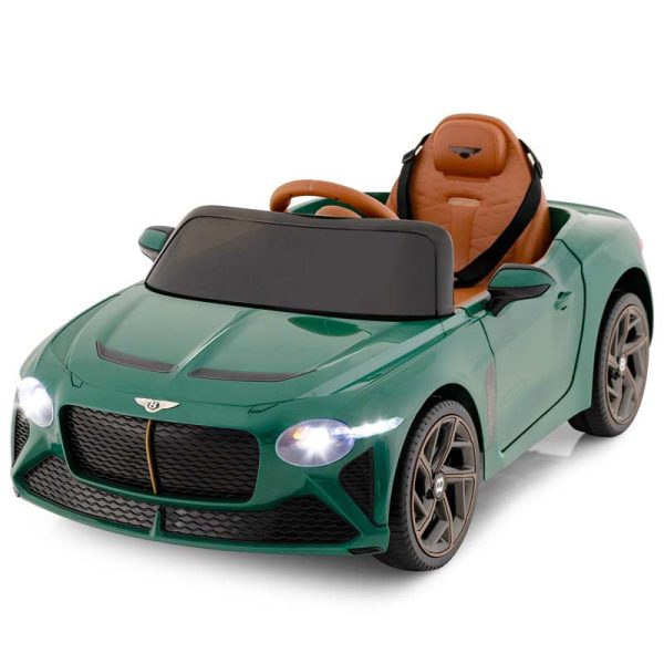 12V Licensed Bentley Bacalar Battery Kids Ride-on Toy Car with Remote Control, Scissor Doors, Lights & Sound Effects