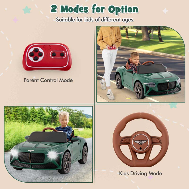 Eletriclife 12V Licensed Bentley Bacalar Kids Ride on Car with Scissor Doors