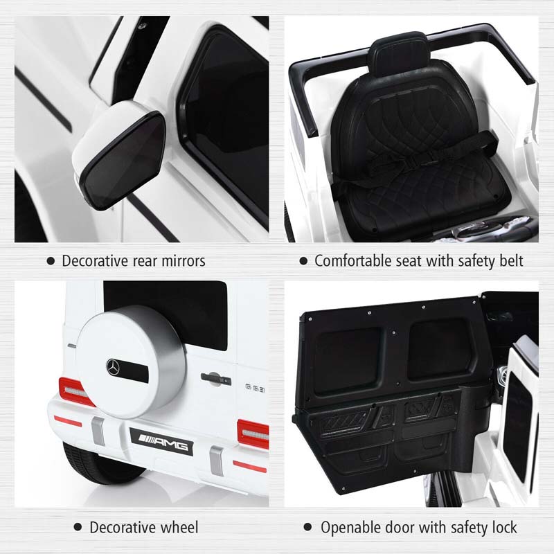 Eletriclife 12V Mercedes-Benz G63 Licensed Kids Ride On Car