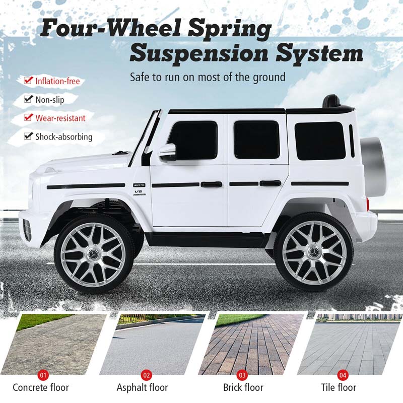 Eletriclife 12V Mercedes-Benz G63 Licensed Kids Ride On Car