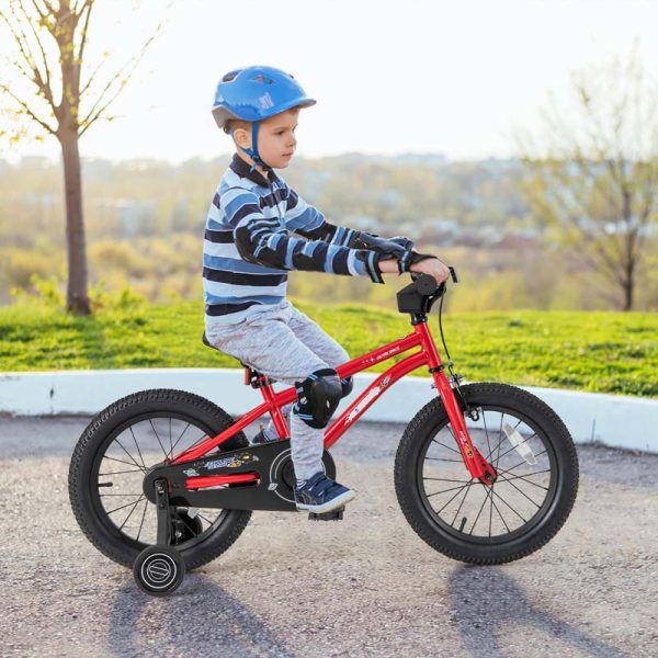 16" Kids Bike for 4-7 Years Old Girls Boys Sport Bicycle with Adjustable Saddle, Training Wheels, Reflectors