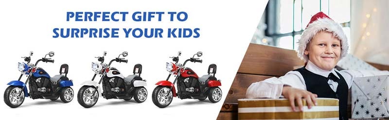 Eletriclife 6V 3 Wheel Kids Motorcycle