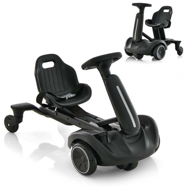 Kids Ride On Drift Car with 360?? Spin & 2 Adjustable Heights , 6V Battery Powered Electric Vehicle Toddler Ride On Car Toy Gift