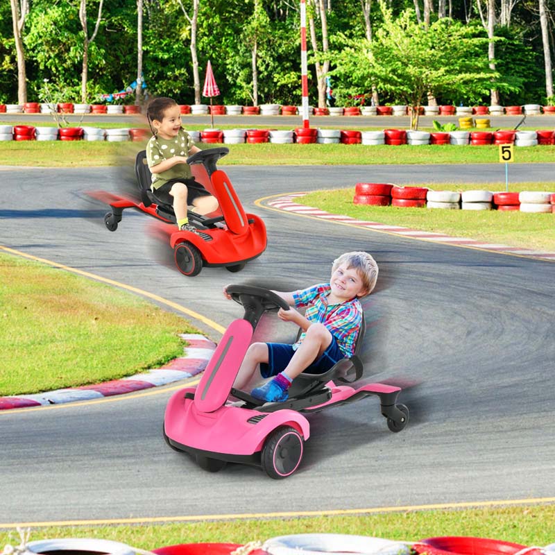 Eletriclife 6V Kids Ride on Drift Car with 360?? Spin and 2 Adjustable Heights