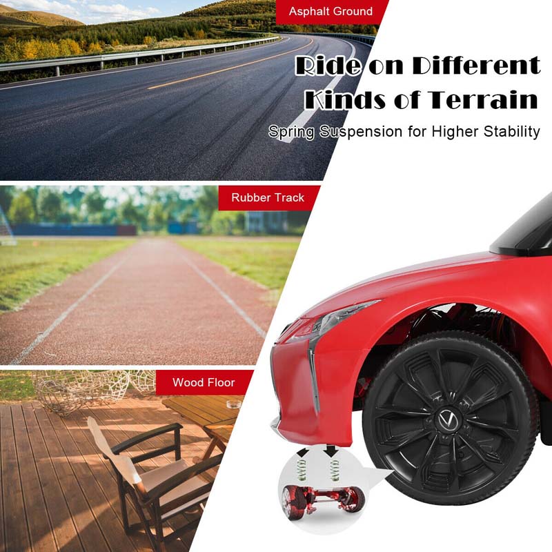 Eletriclife Lexus LC500 Licensed Kids 12V Ride On Car