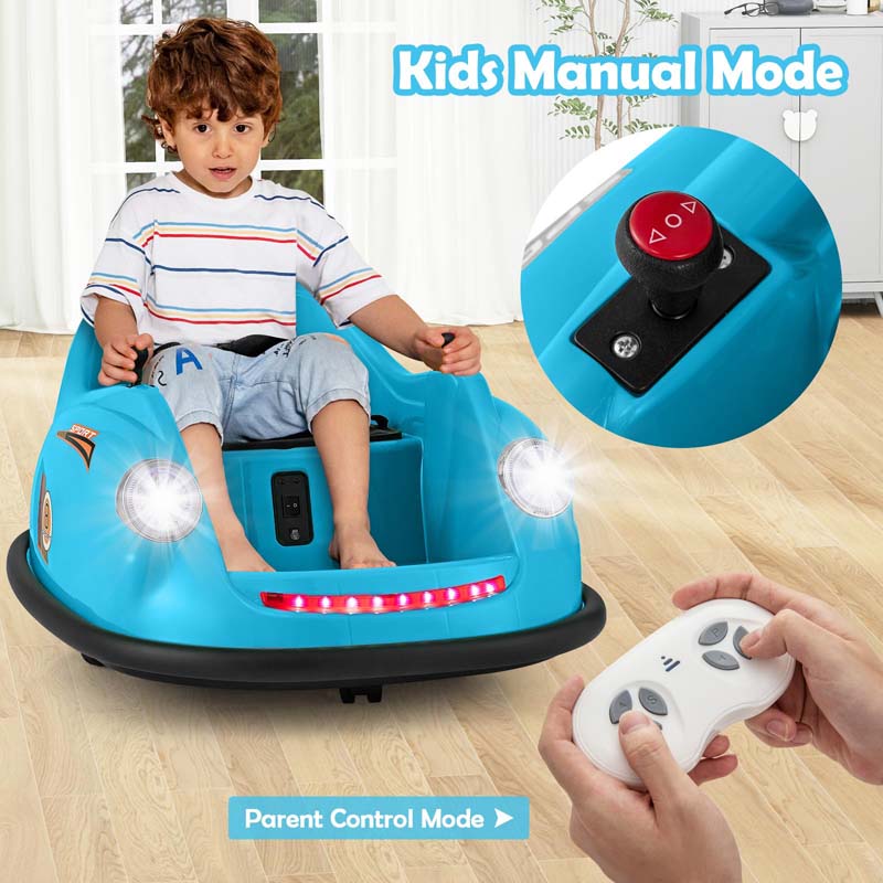 Eletriclife 12V Electric Kids Ride on Bumper Car Battery Powered Bumping Car
