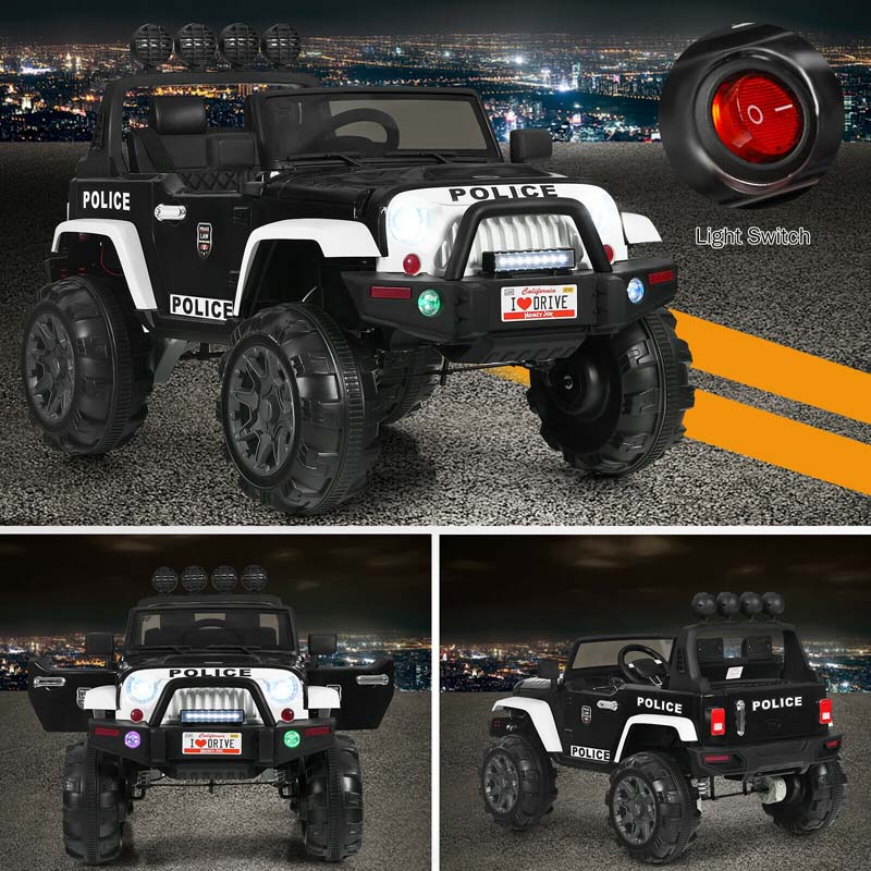 Eletriclife 12V Kids Spring Suspension Ride On Truck