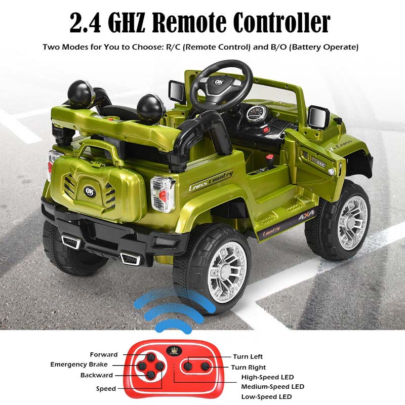 Eletriclife 12 V Kids Ride on Truck with MP3 and LED Lights