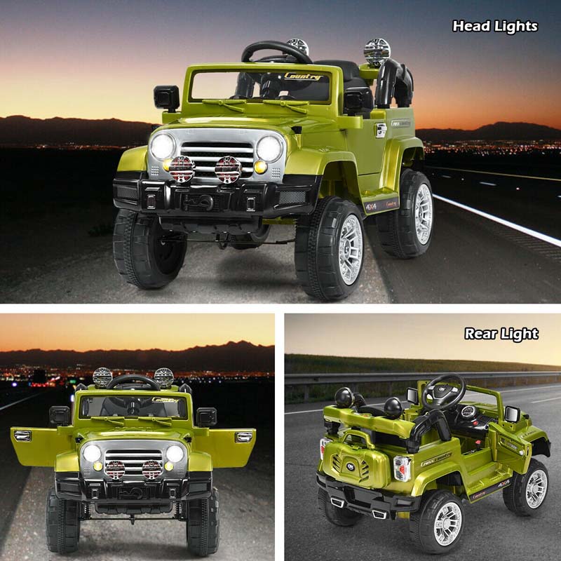 Eletriclife 12 V Kids Ride on Truck with MP3 and LED Lights