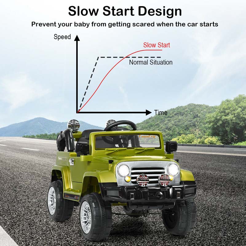 Eletriclife 12 V Kids Ride on Truck with MP3 and LED Lights
