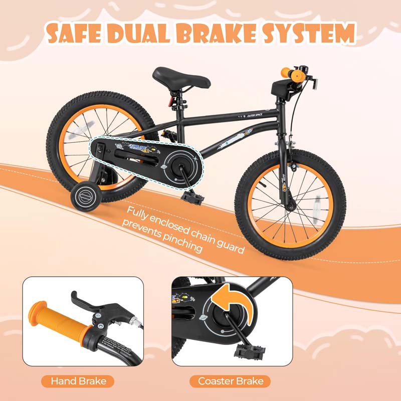 Eletriclife 16-Inch Kids Bike Sport Bicycle with Adjustable Seat and Reflectors