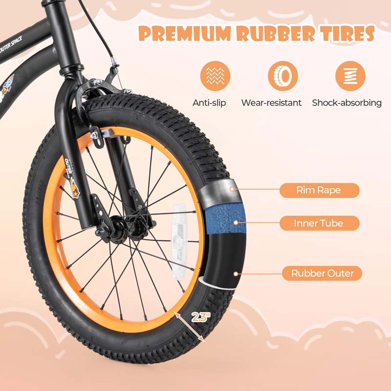 Eletriclife 16-Inch Kids Bike Sport Bicycle with Adjustable Seat and Reflectors